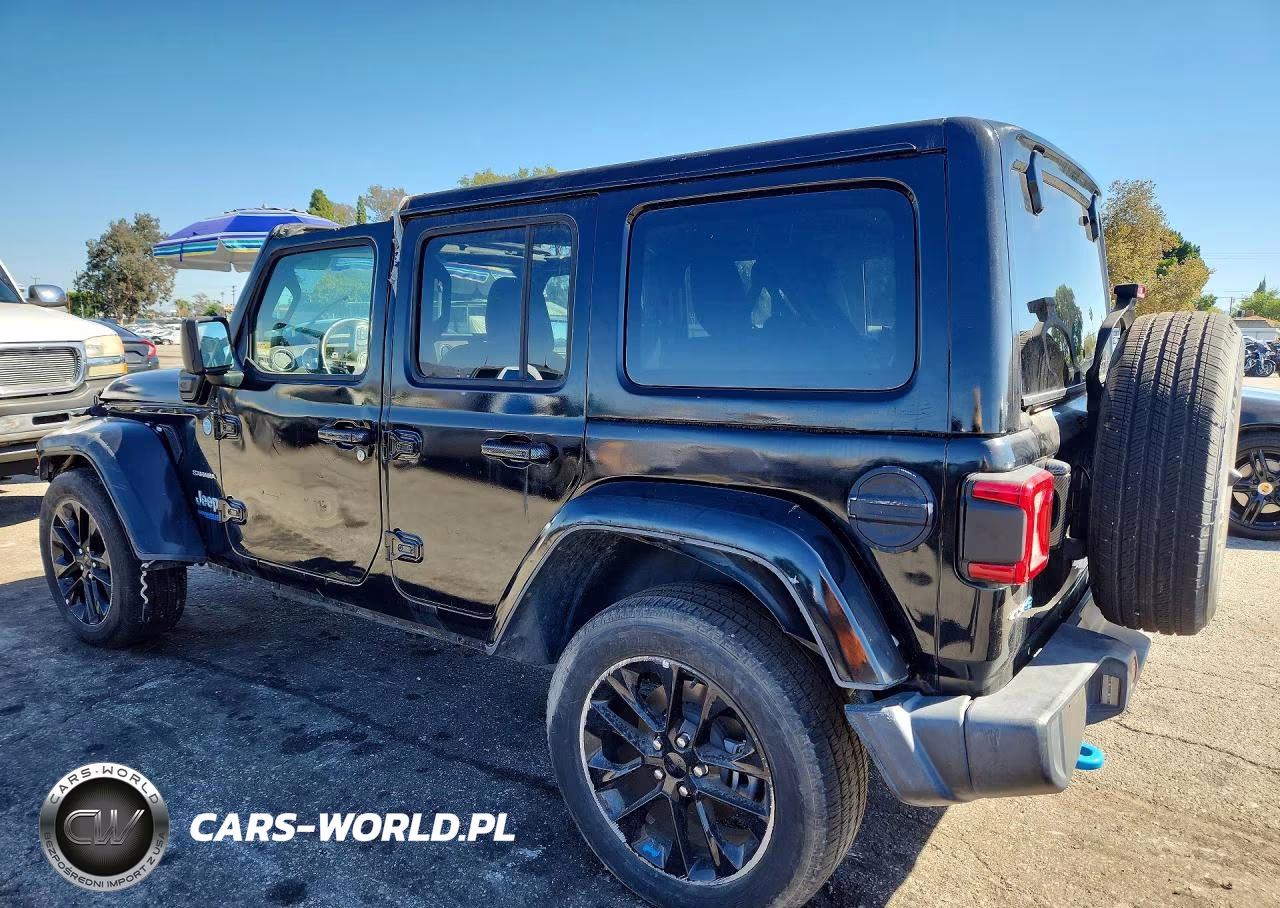 2022 Jeep Wrangler Unlimited Sahara 4Xe VIN:1C4JJXP68NW178764 - 2