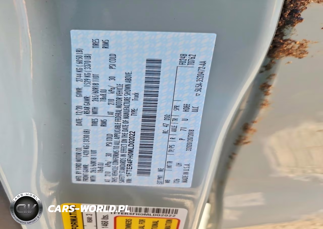 2021 Ford Ranger Xl VIN:1FTER4FH0MLD02022 - 12