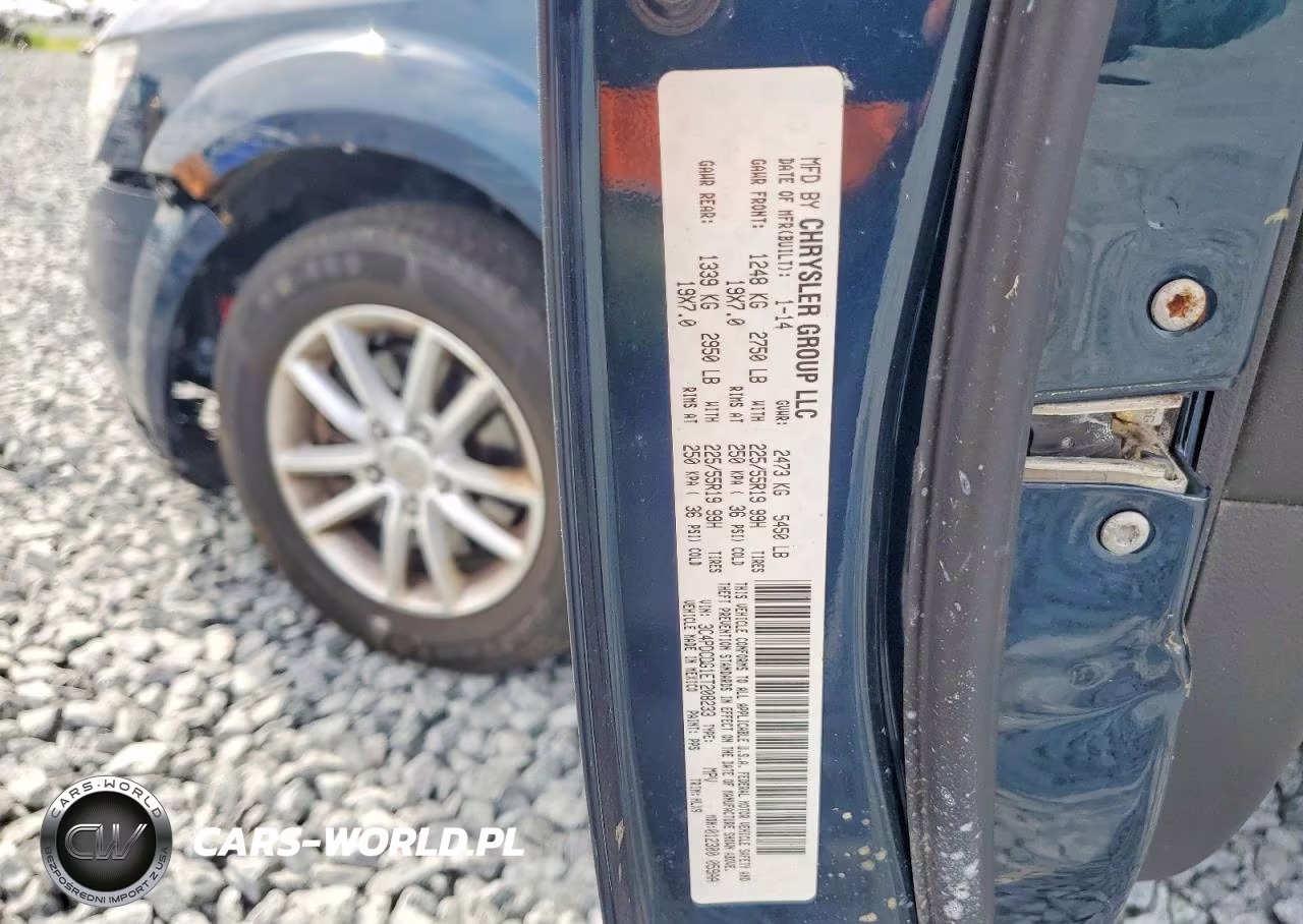 2014 Dodge Journey Sxt VIN:3C4PDDBG9ET107191 - 13