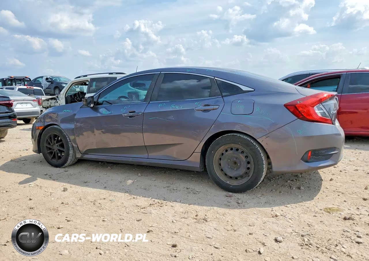 2016 Honda Civic Lx VIN:19XFC2F57GE007285 - 2