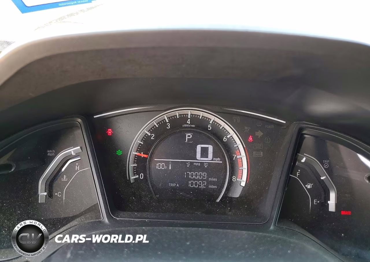 2016 Honda Civic Lx VIN:19XFC2F57GE007285 - 9
