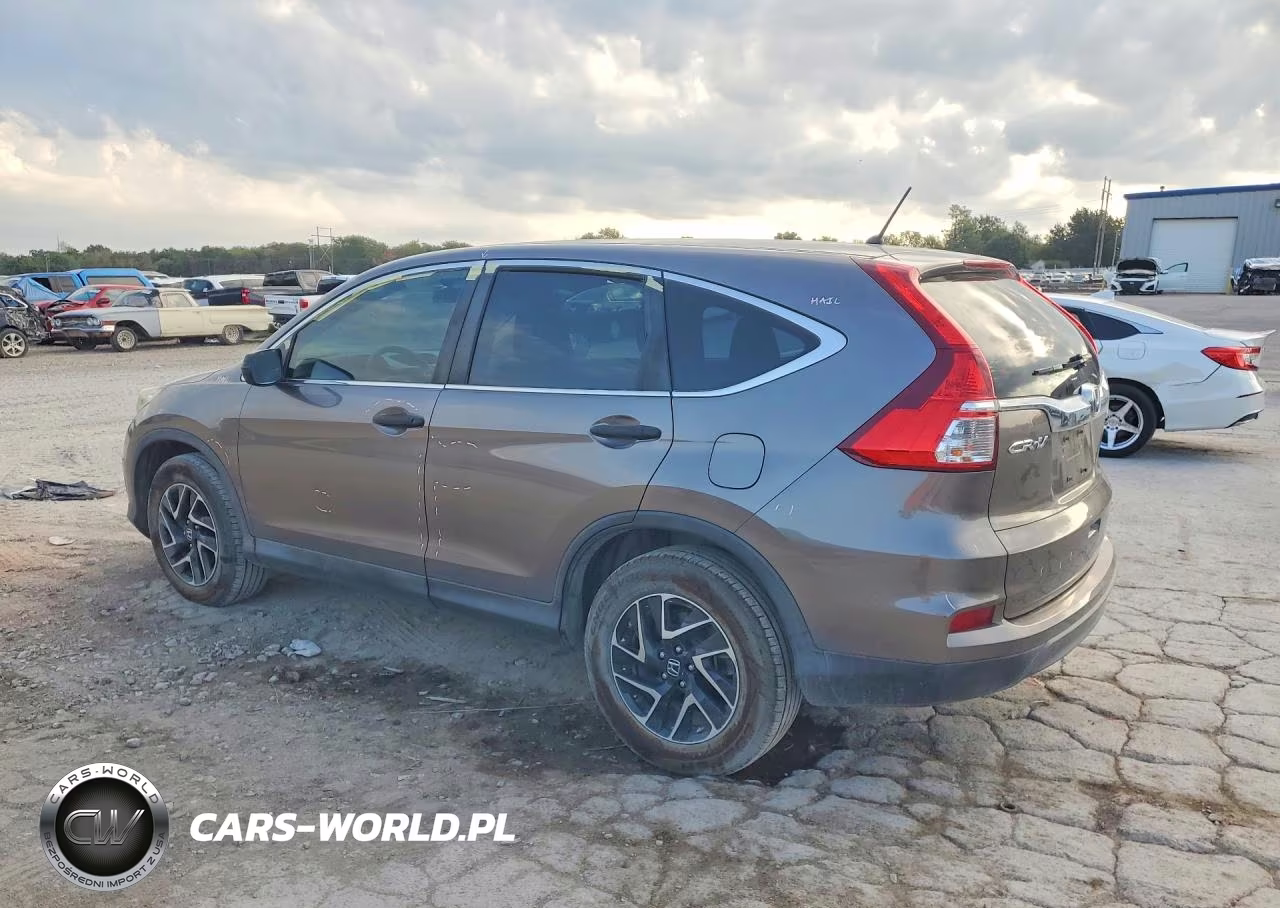 2016 Honda Cr-V Se VIN:5J6RM4H4XGL034797 - 2