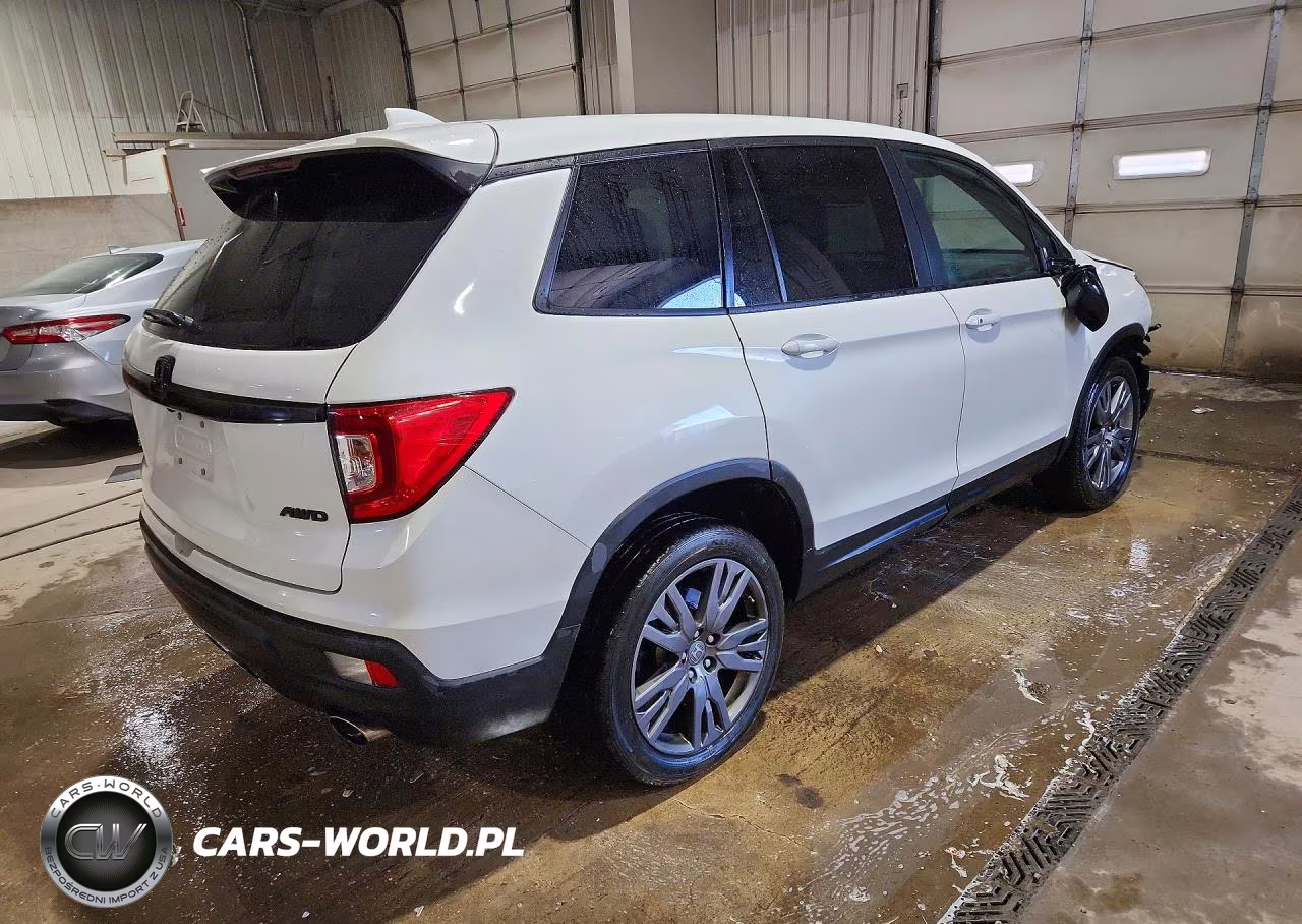 2021 Honda Passport Exl VIN:5FNYF8H55MB006786 - 3