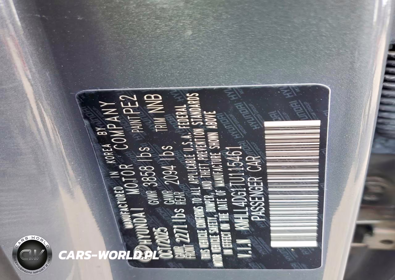 2026 Hyundai Elantra Se VIN:KMHLL4DG1TU115461 - 13