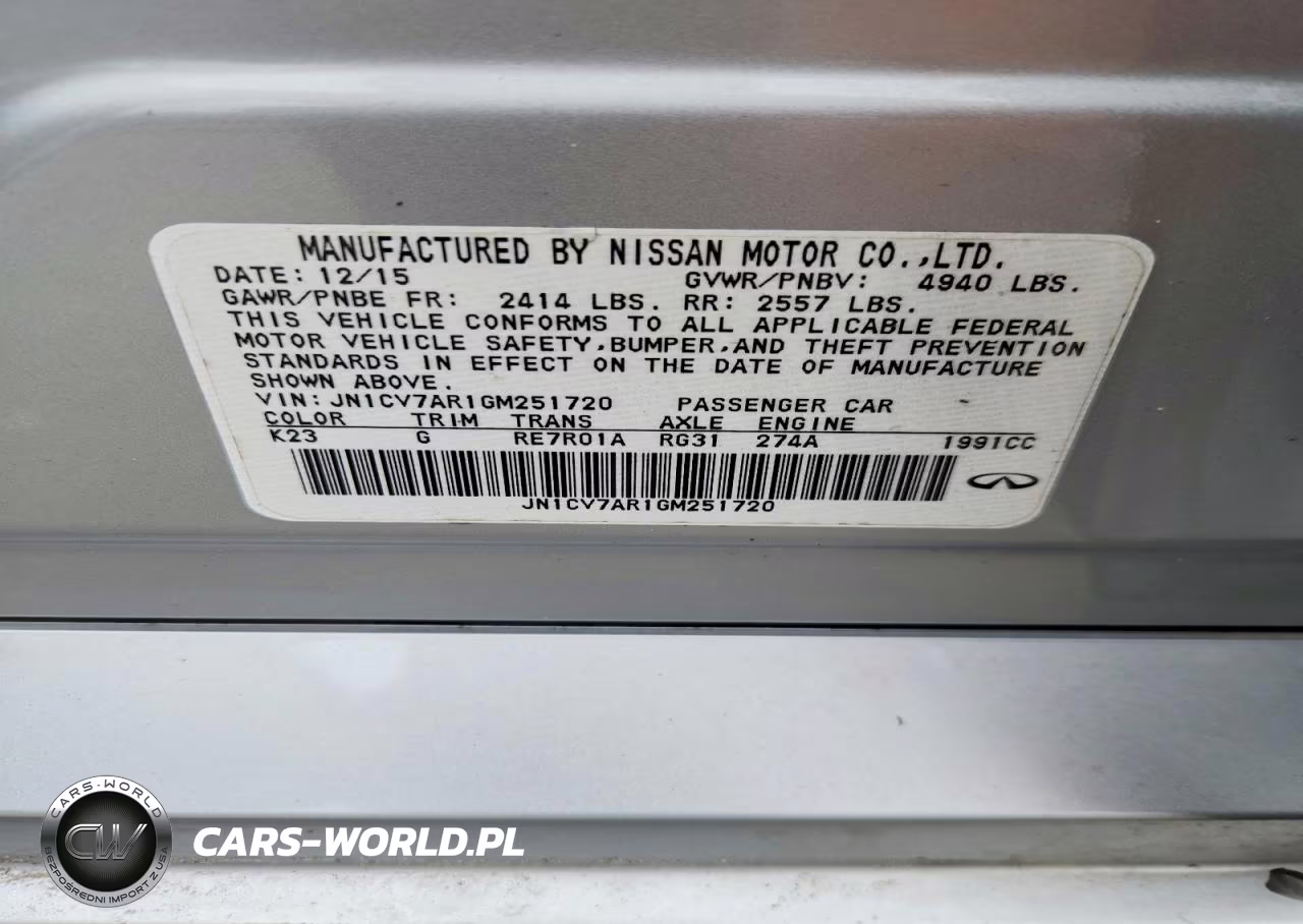 2016 Infiniti Q50 2.0T Premium VIN:JN1CV7AR1GM251720 - 12