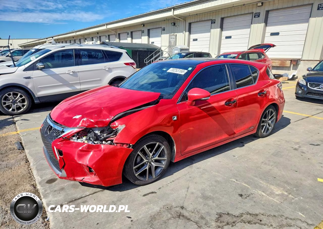 2015 Lexus Ct 200 VIN:JTHKD5BH6F2217190 - 1