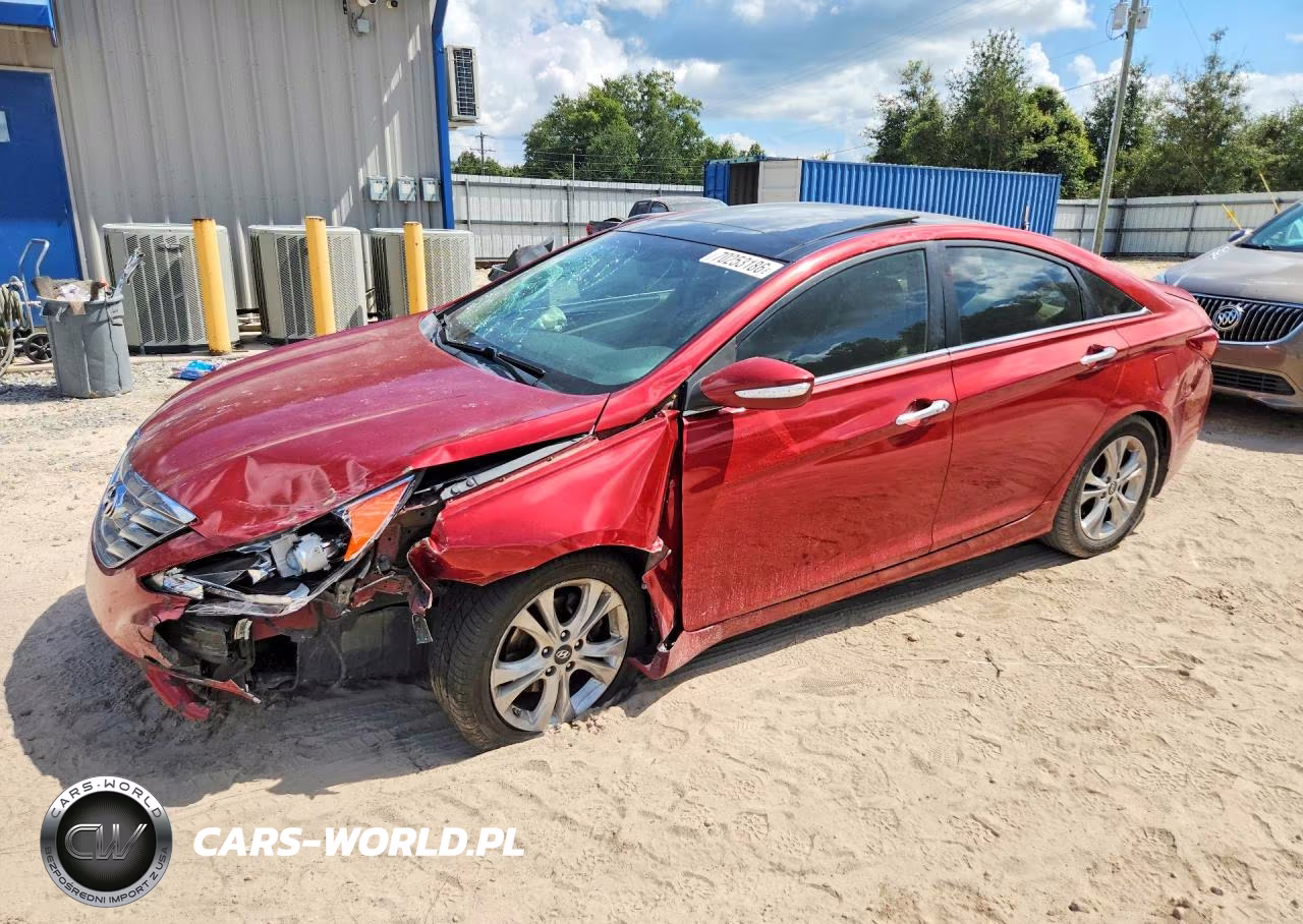2012 Hyundai Sonata Limited VIN:5NPEC4ACXCH496297 - 1