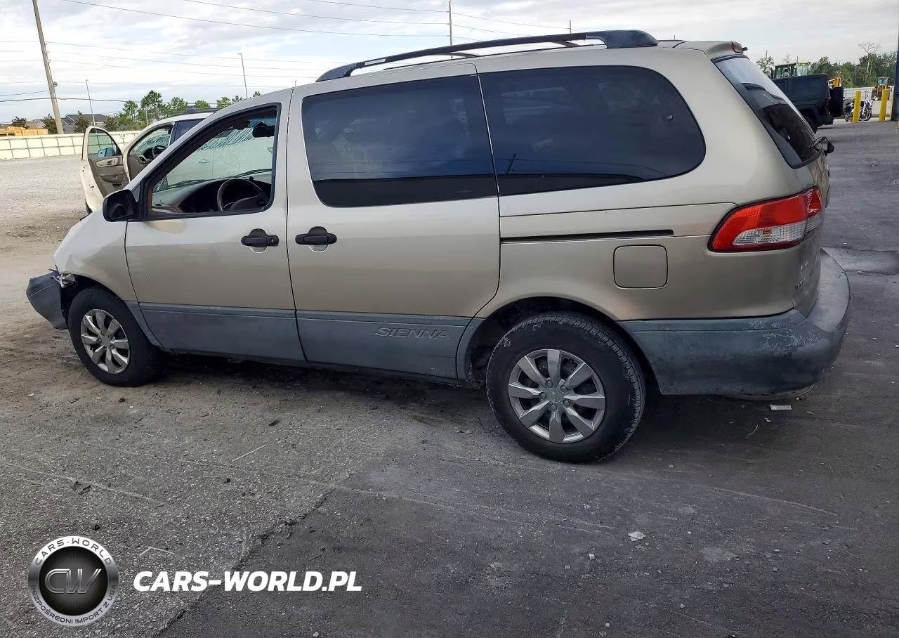 2001 Toyota Sienna Le VIN:4T3ZF13C61U397938 - 2