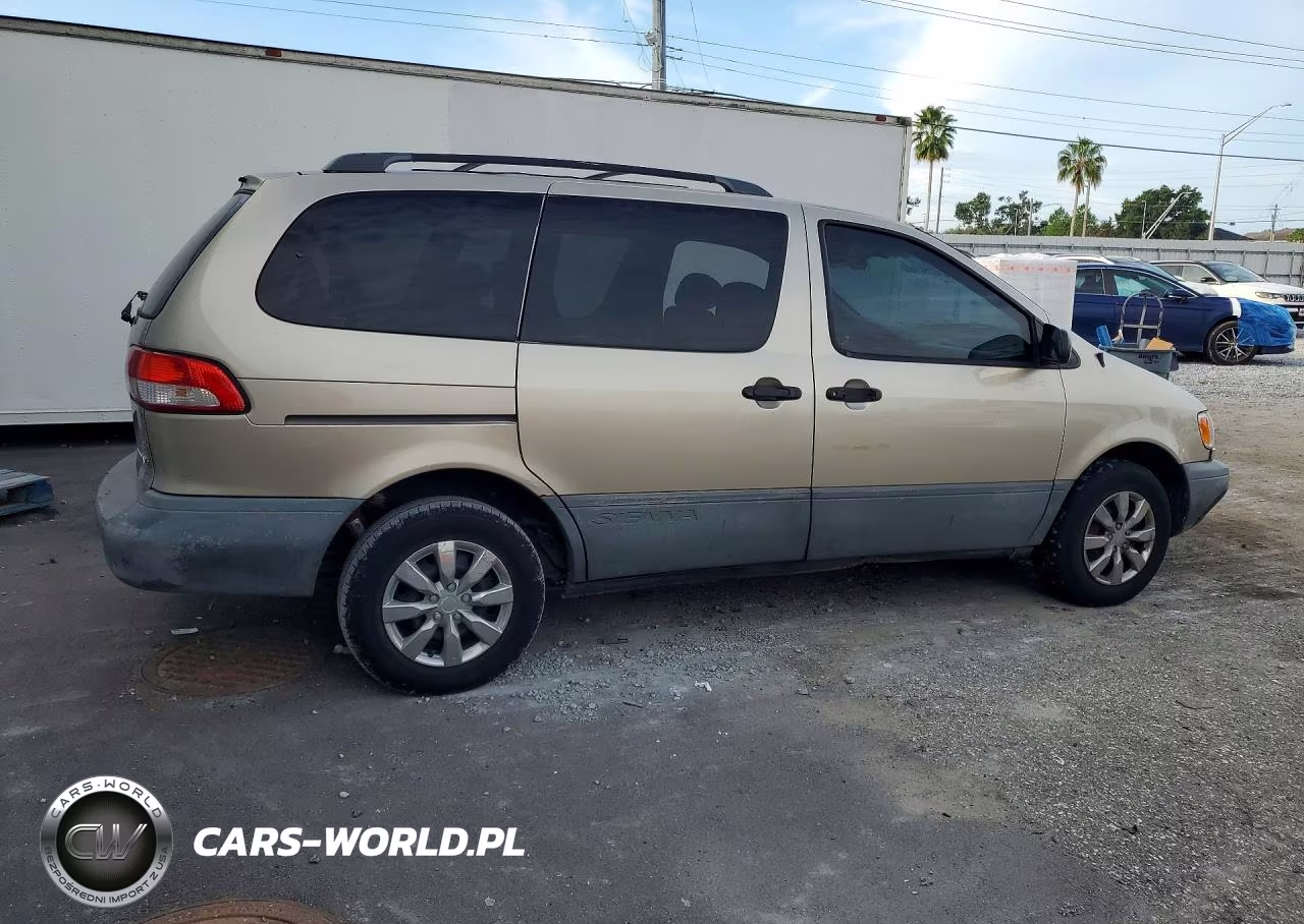 2001 Toyota Sienna Le VIN:4T3ZF13C61U397938 - 3