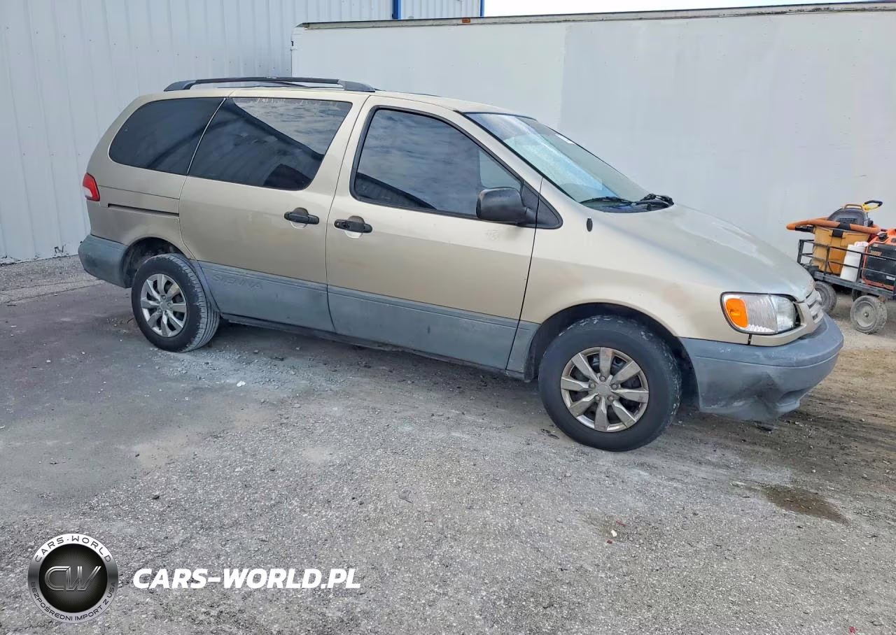 2001 Toyota Sienna Le VIN:4T3ZF13C61U397938 - 4
