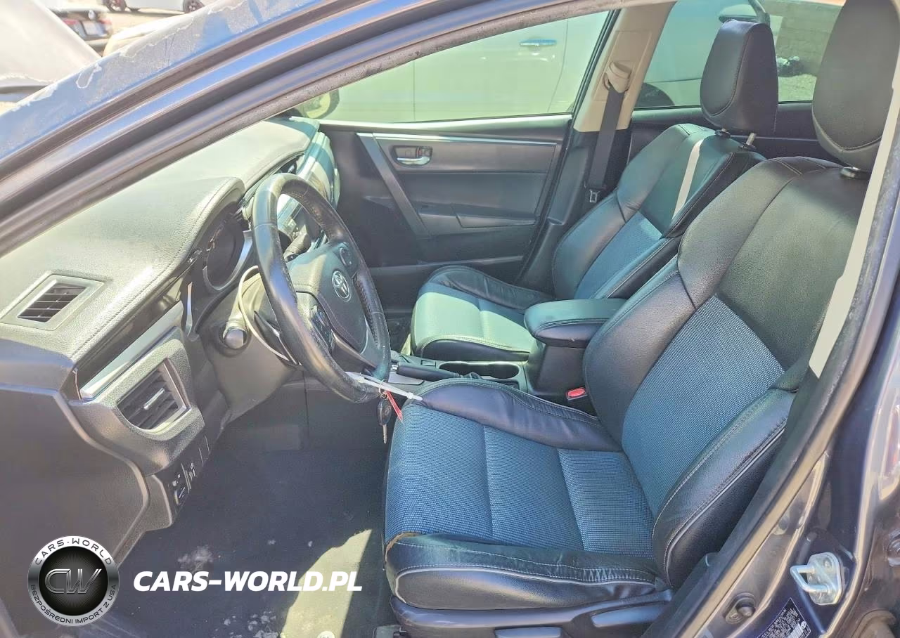2015 Toyota Corolla S Plus VIN:5YFBURHE1FP243901 - 7