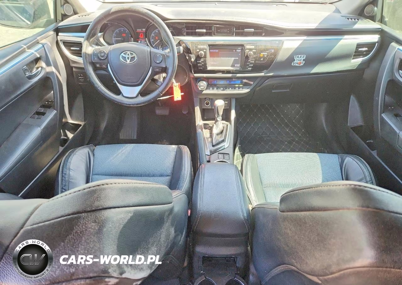 2015 Toyota Corolla S Plus VIN:5YFBURHE1FP243901 - 8