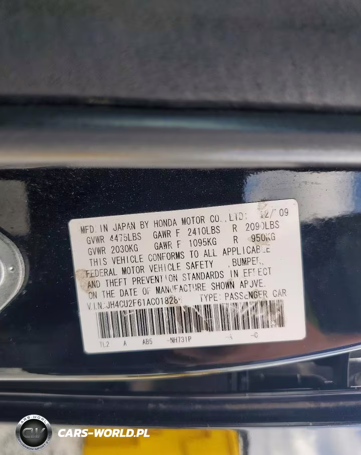 2010 Acura Tsx VIN:JH4CU2F61AC018286 - 12