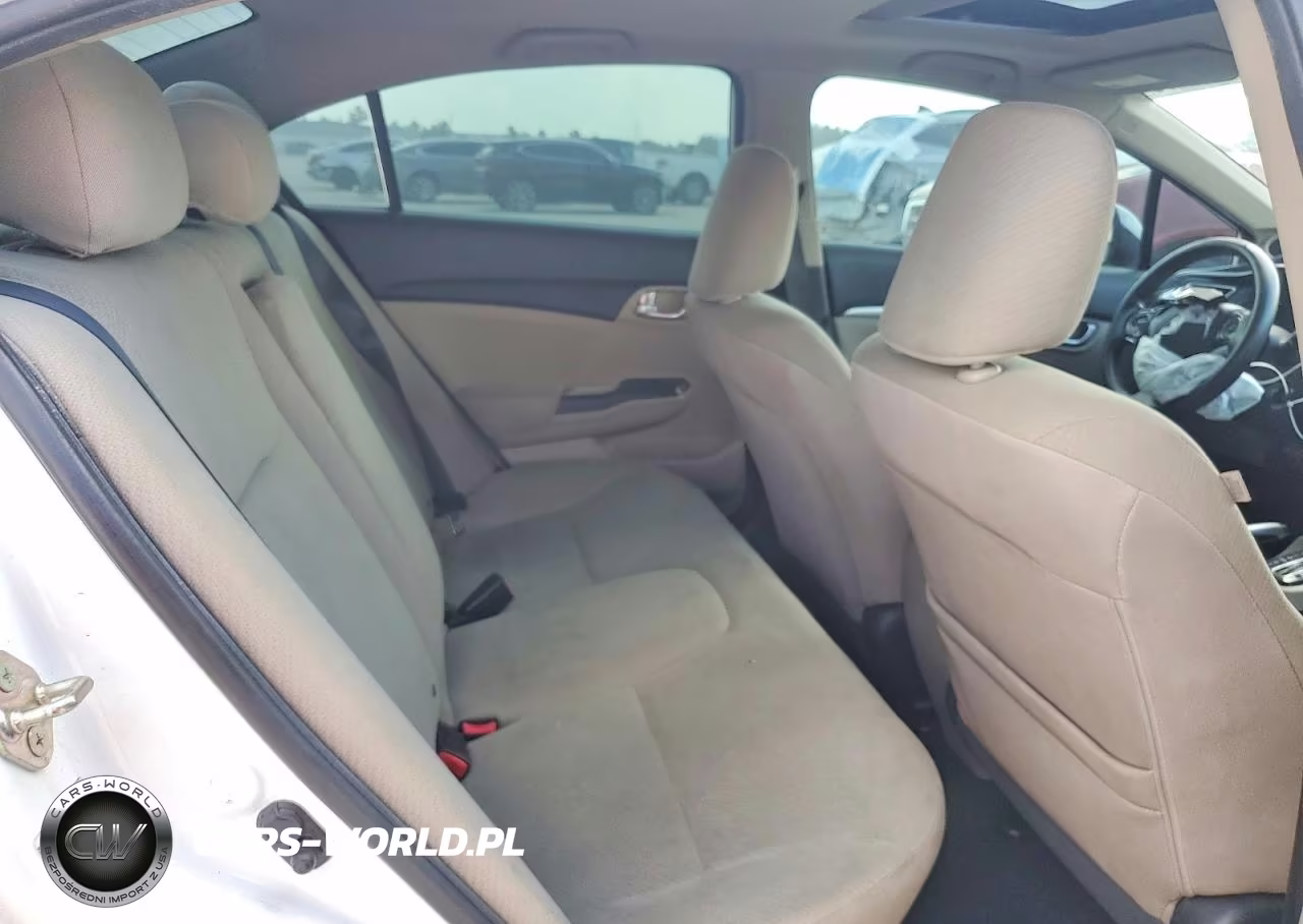 2013 Honda Civic Ex VIN:19XFB2F85DE087260 - 10