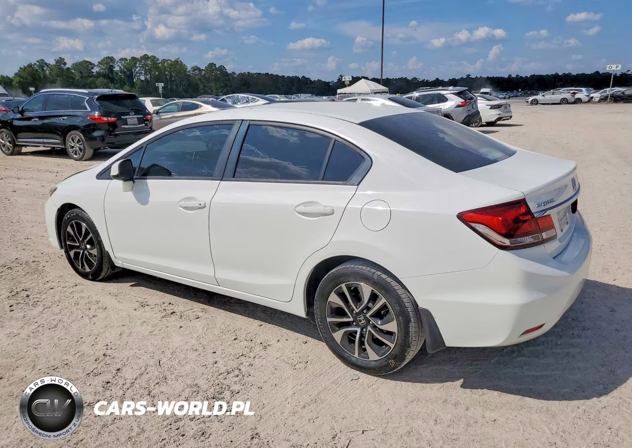 2013 Honda Civic Ex VIN:19XFB2F85DE087260 - 2