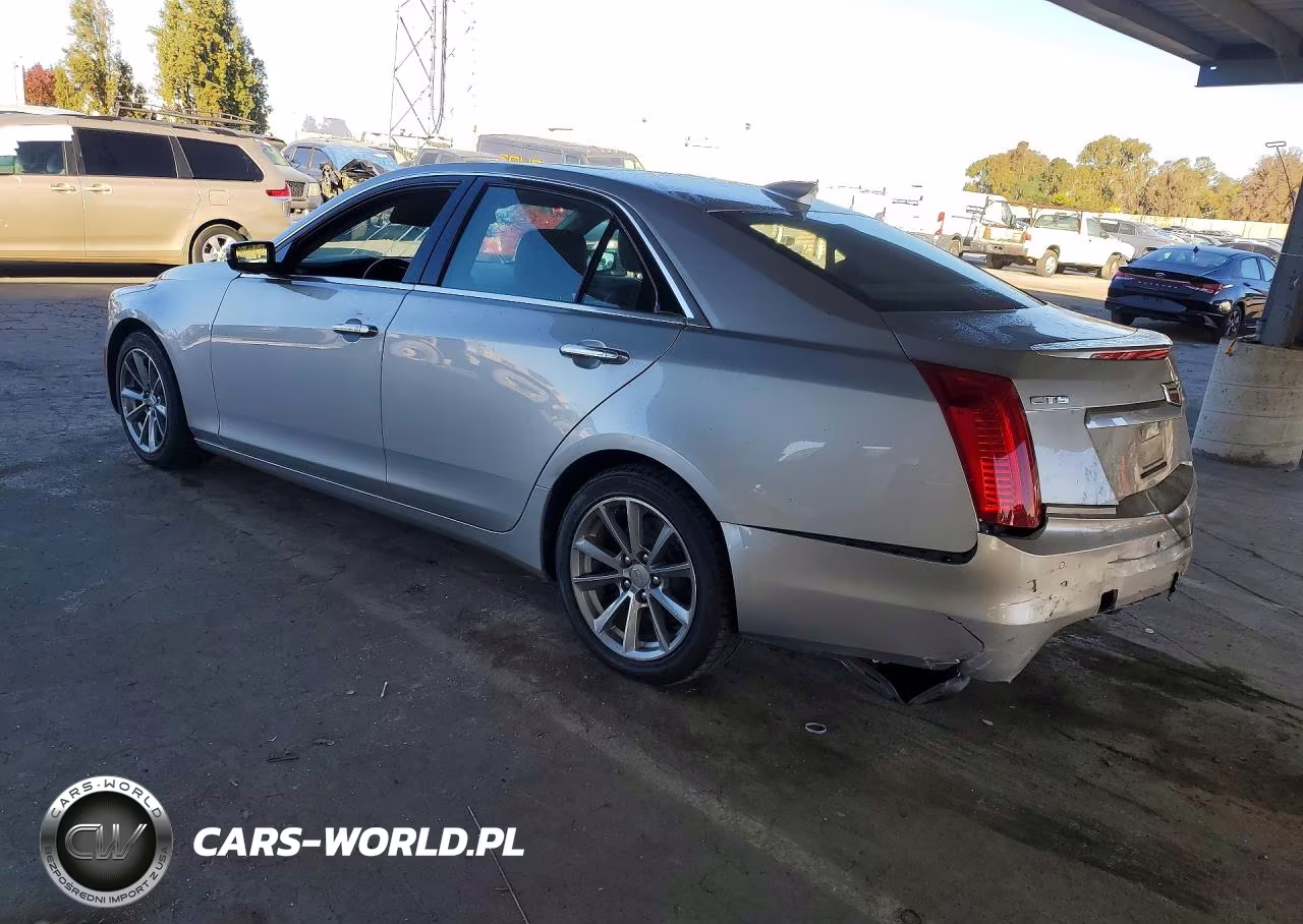 2019 Cadillac Cts Luxury VIN:1G6AR5SS8K0100908 - 2