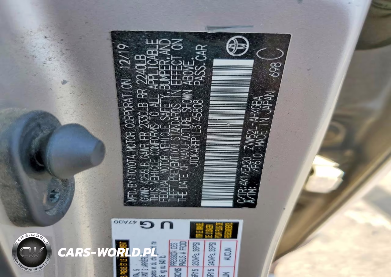 2020 Toyota Prius Prime Xle VIN:JTDKARFP1L3145808 - 13