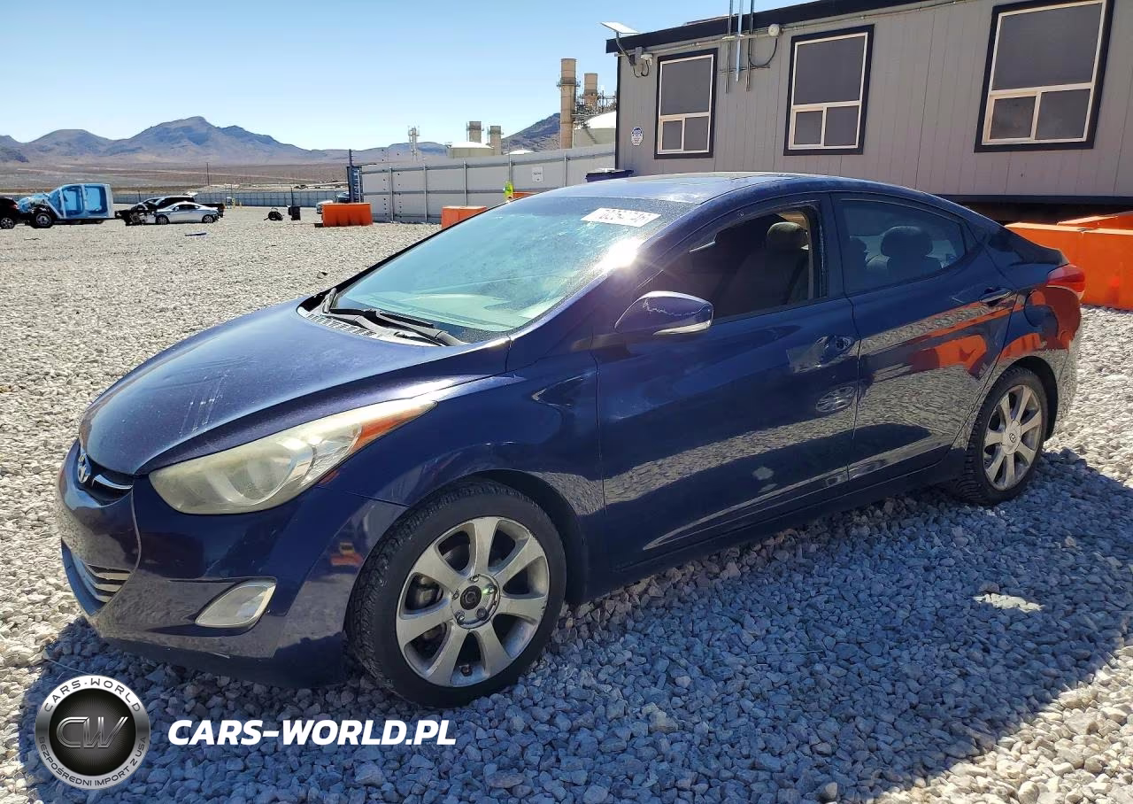 2013 Hyundai Elantra Limited VIN:5NPDH4AE0DH154423 - 1