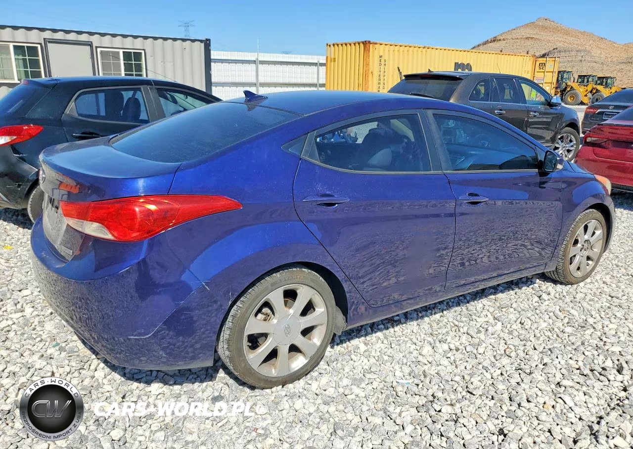 2013 Hyundai Elantra Limited VIN:5NPDH4AE0DH154423 - 3