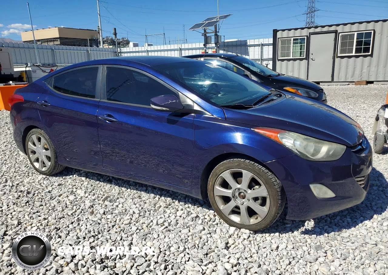 2013 Hyundai Elantra Limited VIN:5NPDH4AE0DH154423 - 4
