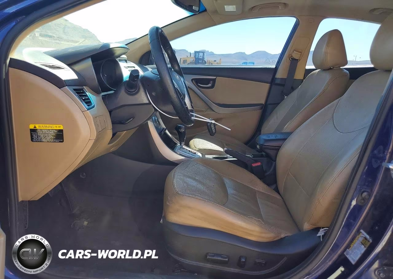 2013 Hyundai Elantra Limited VIN:5NPDH4AE0DH154423 - 7