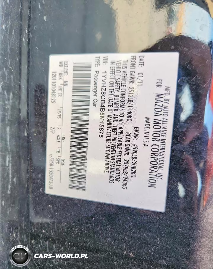2011 Mazda 6 S VIN:1YVHZ8CB4B5M15875 - 13