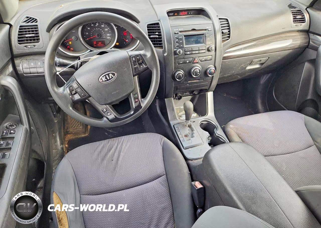 2012 Kia Sorento Lx VIN:5XYKT4A24CG295707 - 8