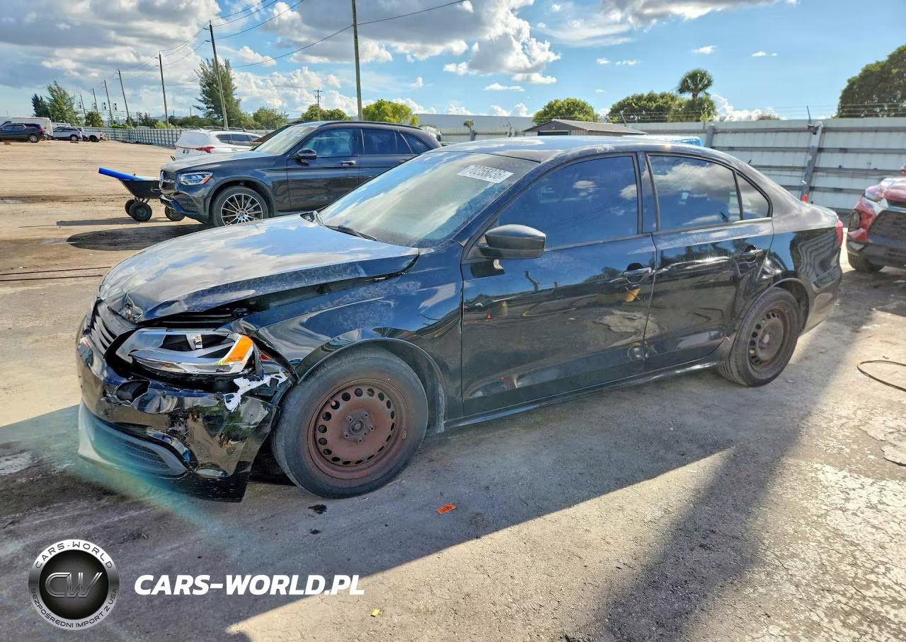 2014 Volkswagen Jetta Base VIN:3VW2K7AJ5EM436153 - 1