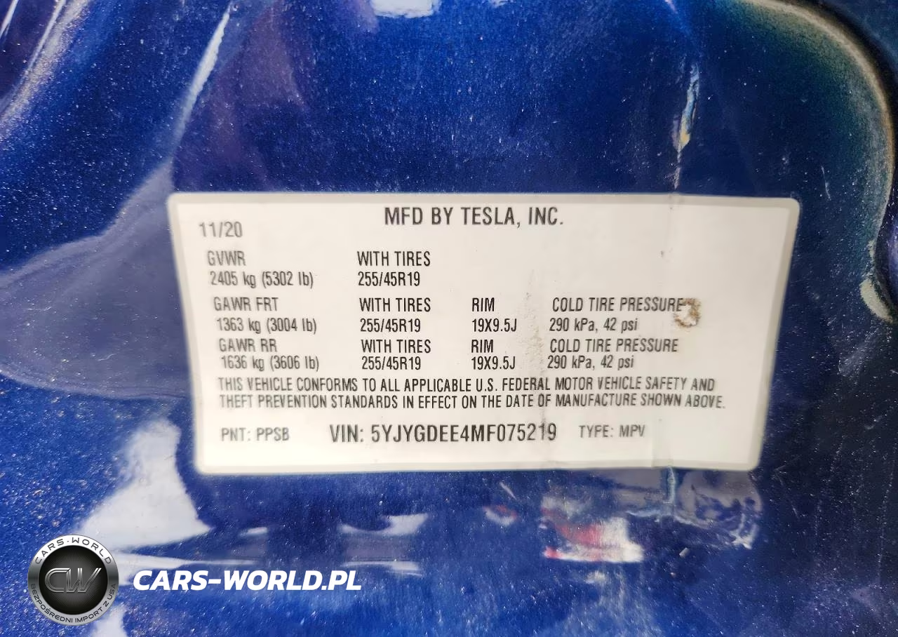 2021 TESLA MODEL Y VIN:5YJYGDEE4MF075219 - 13