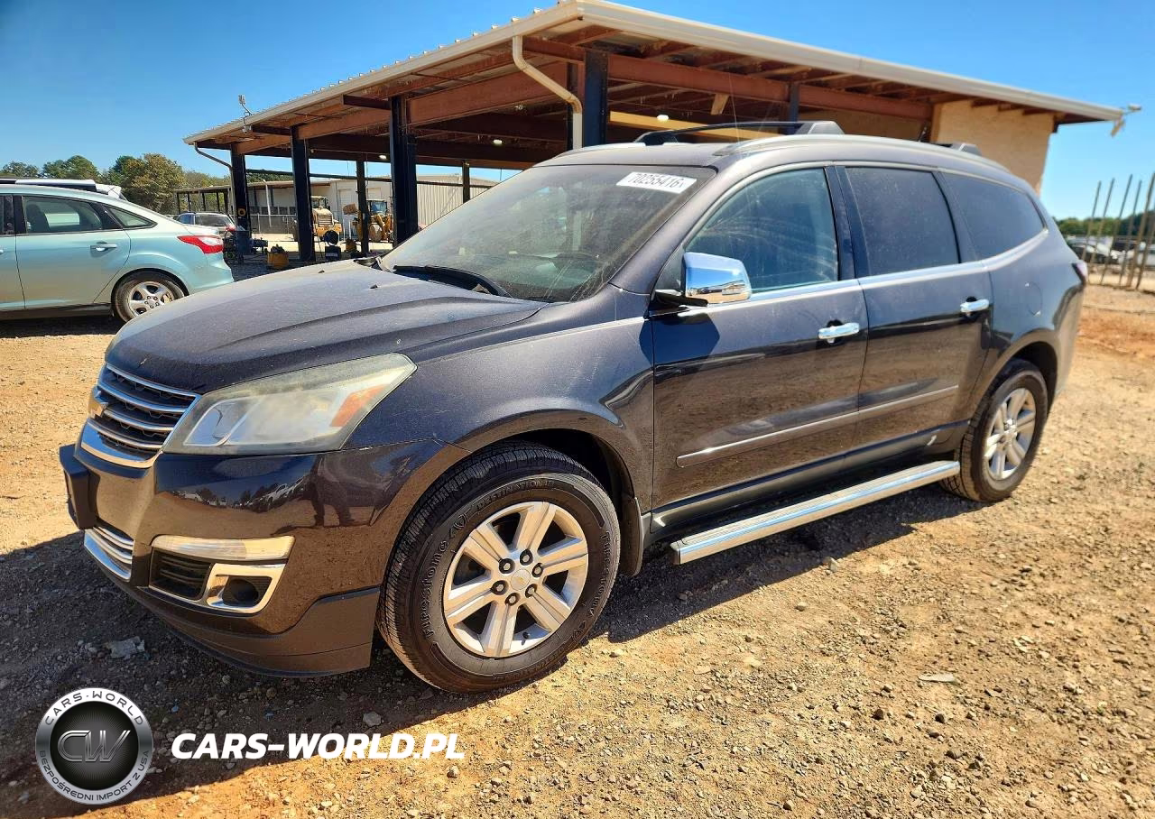 2014 Chevrolet Traverse Lt VIN:1GNKVGKD3EJ358981 - 1