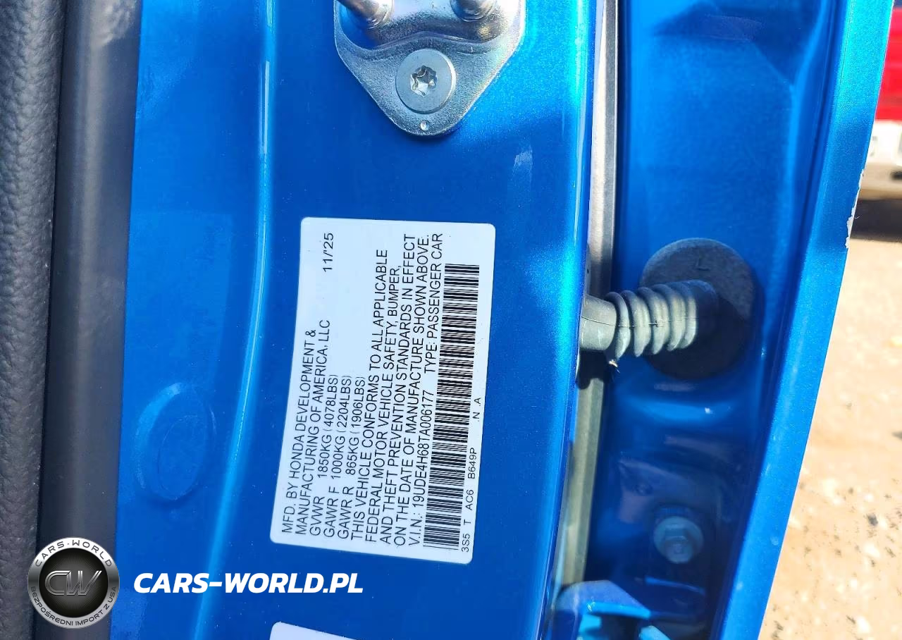 2026 Acura Integra A-Spec Tech VIN:19UDE4H68TA006177 - 12