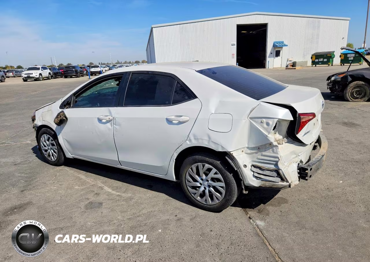 2019 Toyota Corolla Le VIN:5YFBURHEXKP877850 - 2