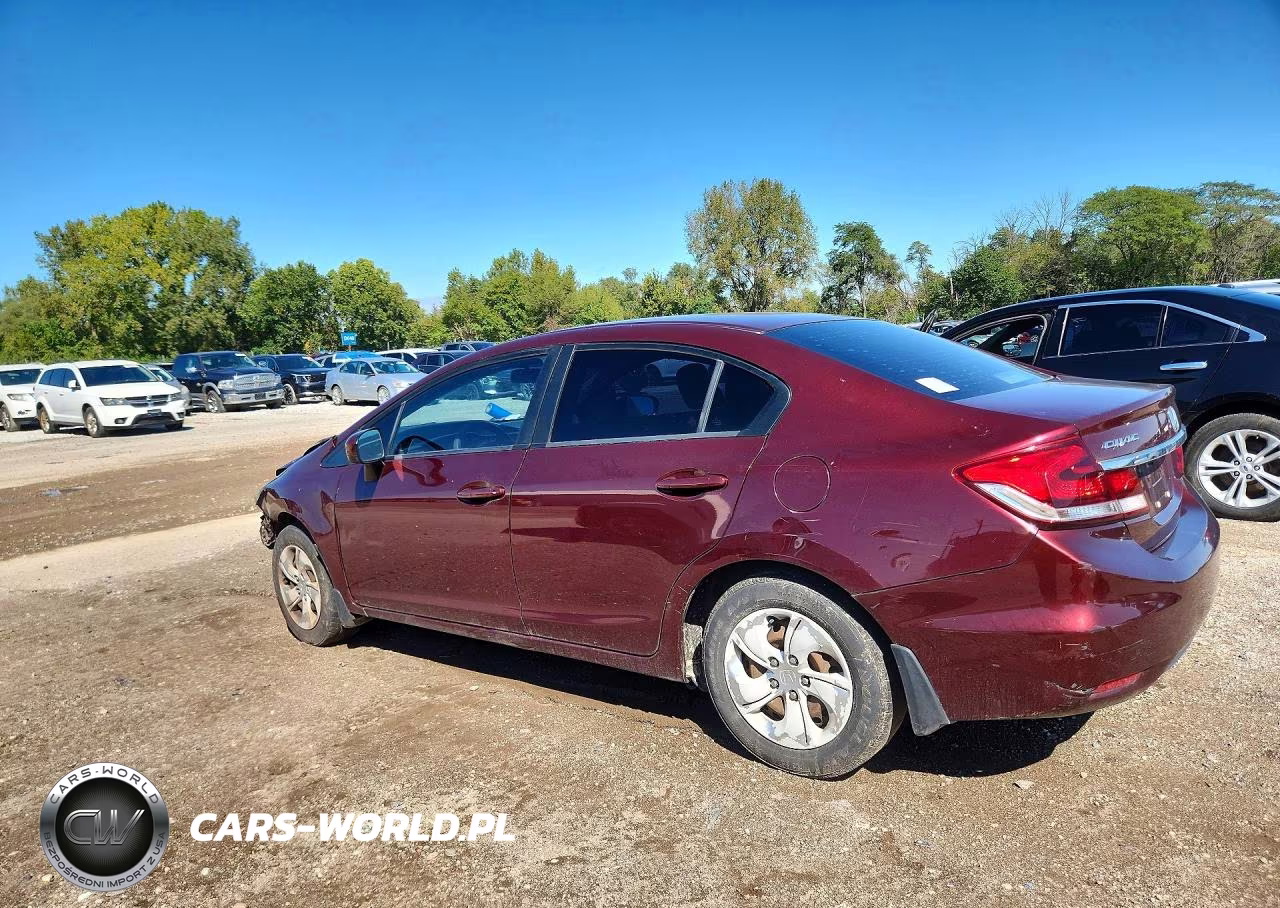 2015 Honda Civic Lx VIN:19XFB2F56FE012964 - 2