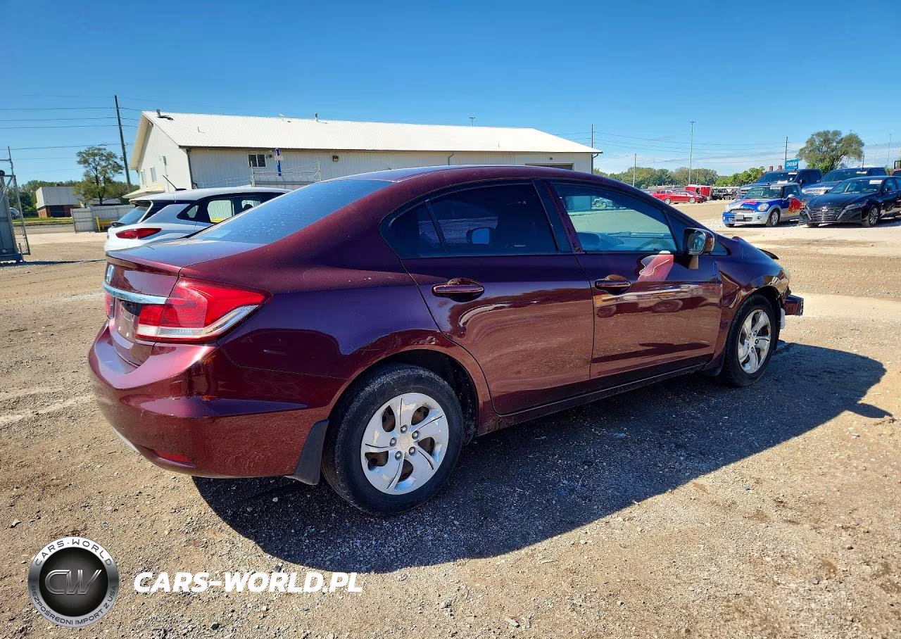 2015 Honda Civic Lx VIN:19XFB2F56FE012964 - 3