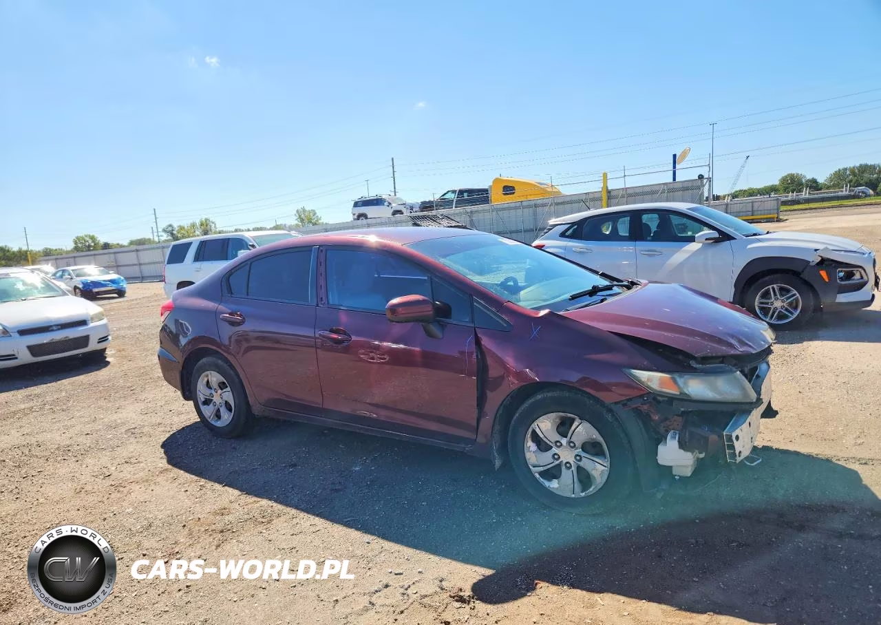 2015 Honda Civic Lx VIN:19XFB2F56FE012964 - 4