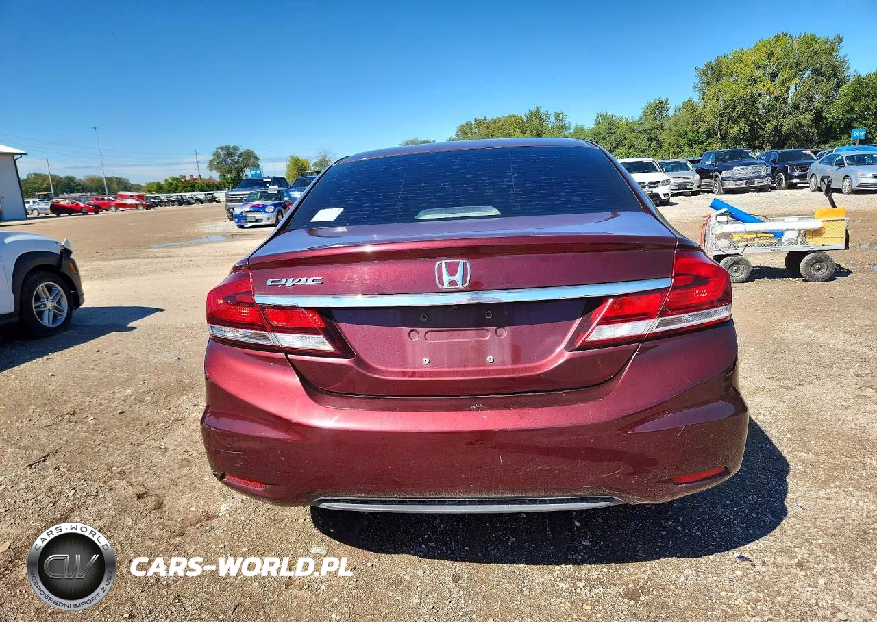 2015 Honda Civic Lx VIN:19XFB2F56FE012964 - 6