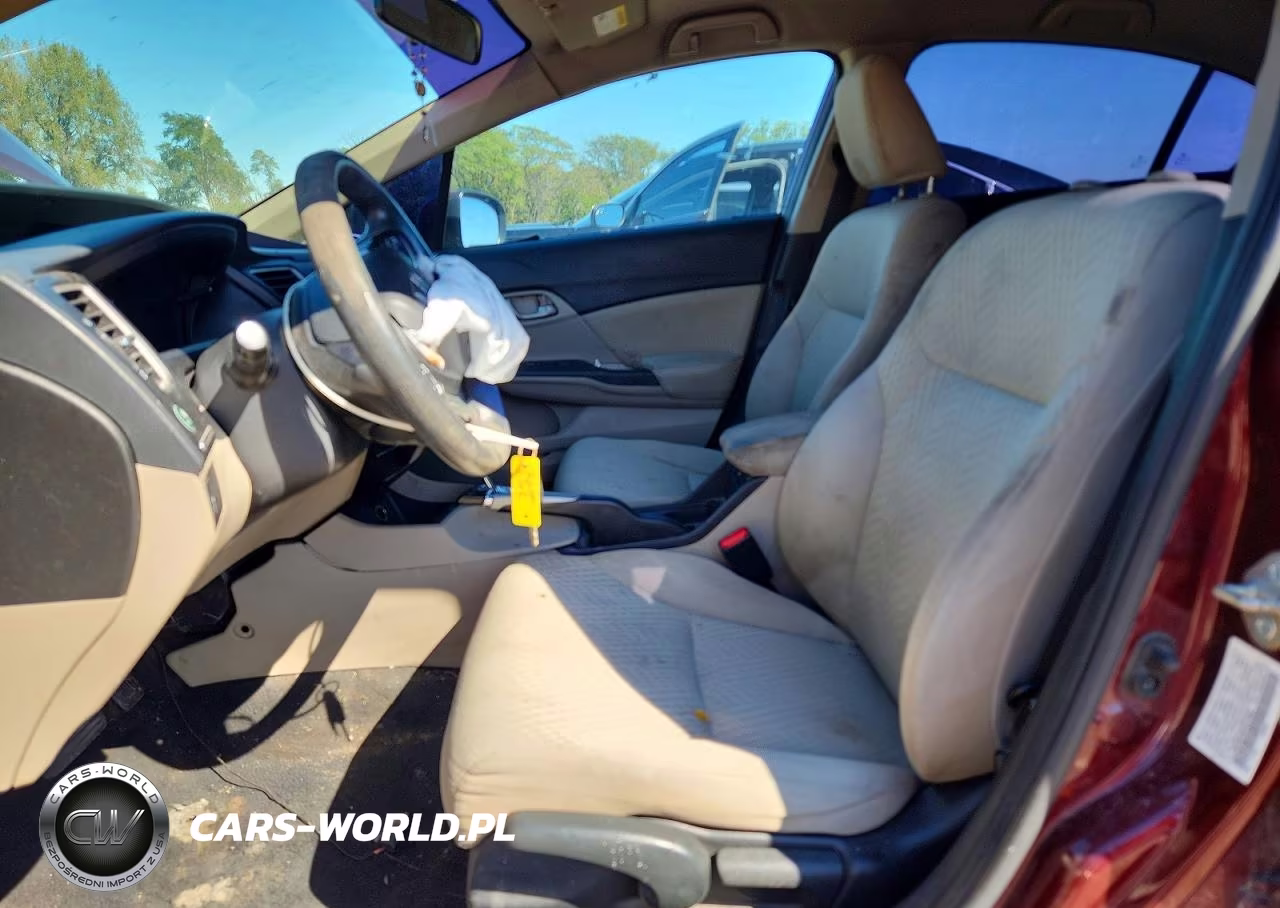 2015 Honda Civic Lx VIN:19XFB2F56FE012964 - 7