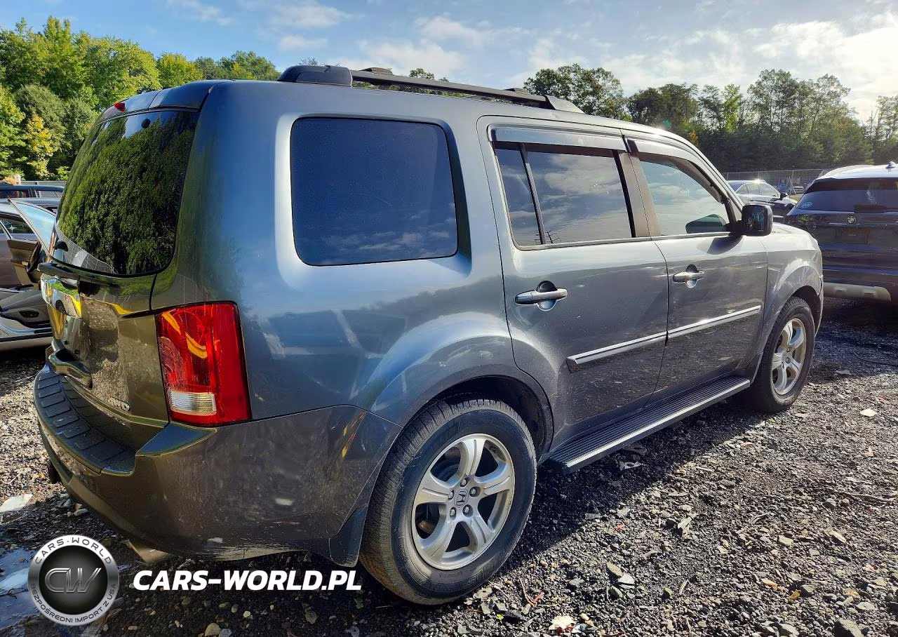2012 Honda Pilot Ex VIN:5FNYF4H47CB008697 - 3