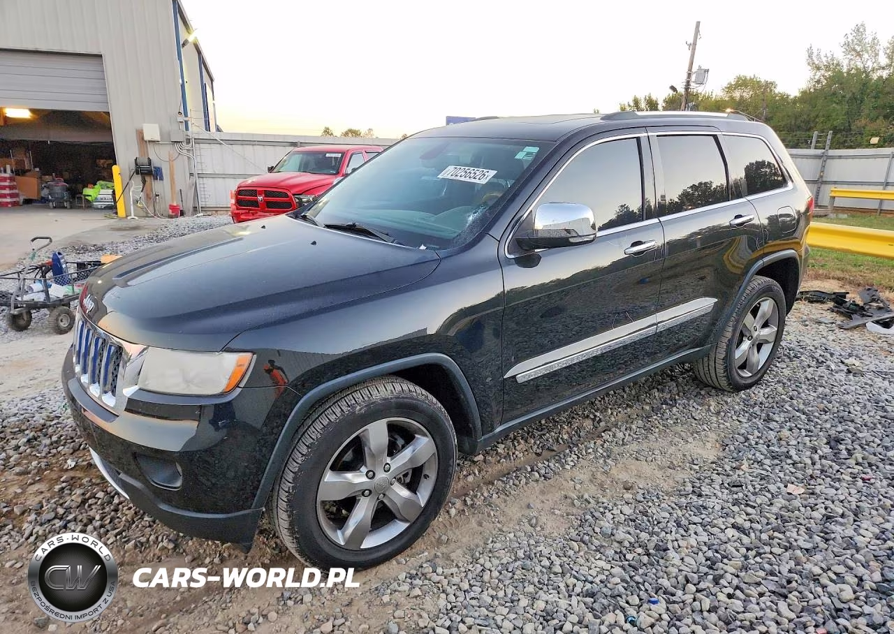 2013 Jeep Grand Cherokee Overland VIN:1C4RJECT0DC612615 - 1