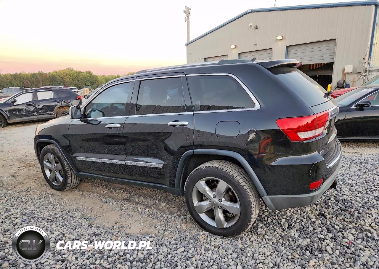 2013 Jeep Grand Cherokee Overland VIN:1C4RJECT0DC612615 - 2