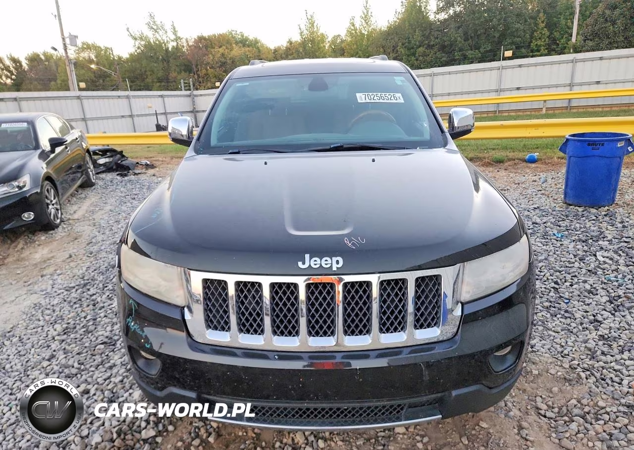 2013 Jeep Grand Cherokee Overland VIN:1C4RJECT0DC612615 - 5