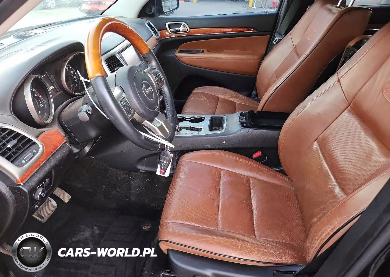 2013 Jeep Grand Cherokee Overland VIN:1C4RJECT0DC612615 - 7