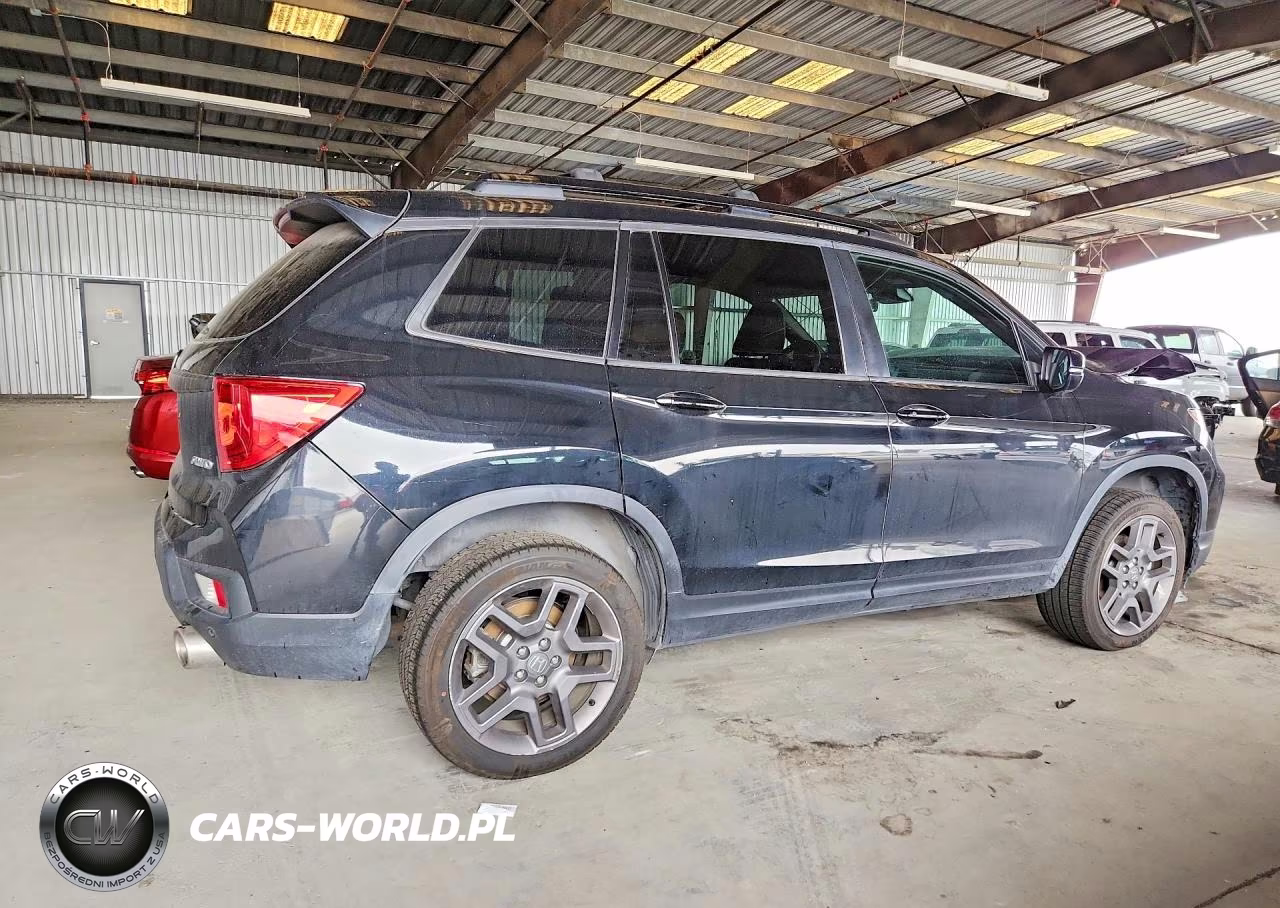 2022 Honda Passport Exl VIN:5FNYF8H5XNB028266 - 3