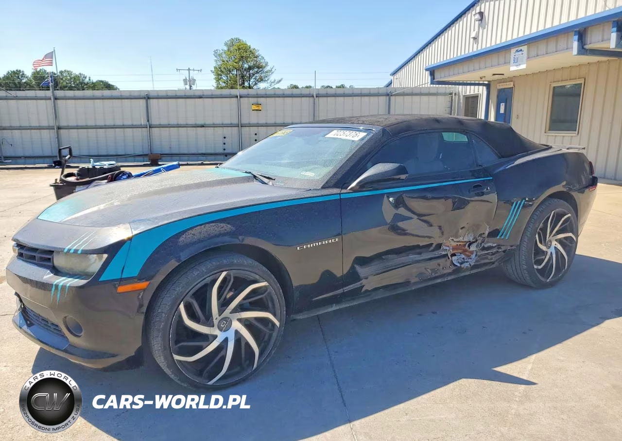2014 Chevrolet Camaro Lt VIN:2G1FB3D38E9164712 - 1