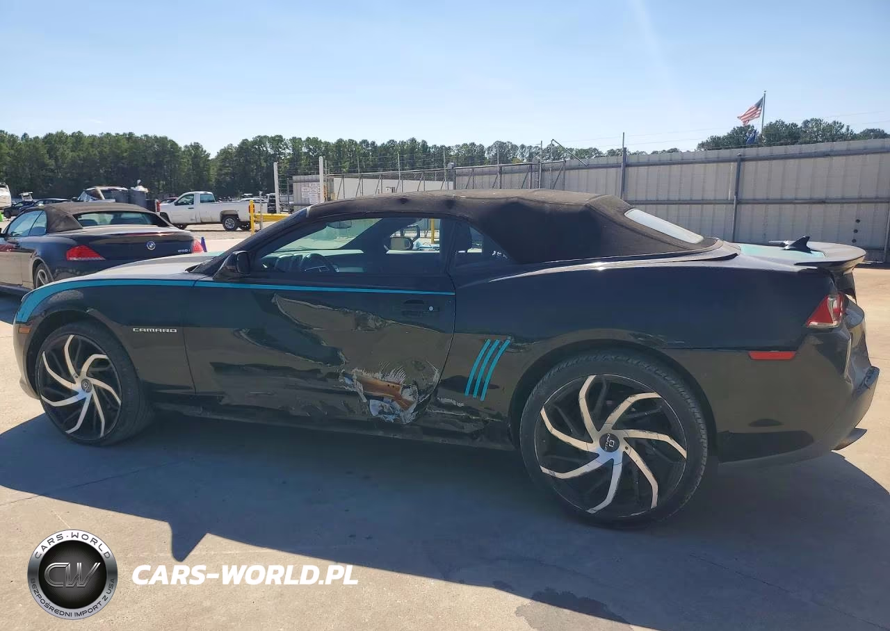 2014 Chevrolet Camaro Lt VIN:2G1FB3D38E9164712 - 2