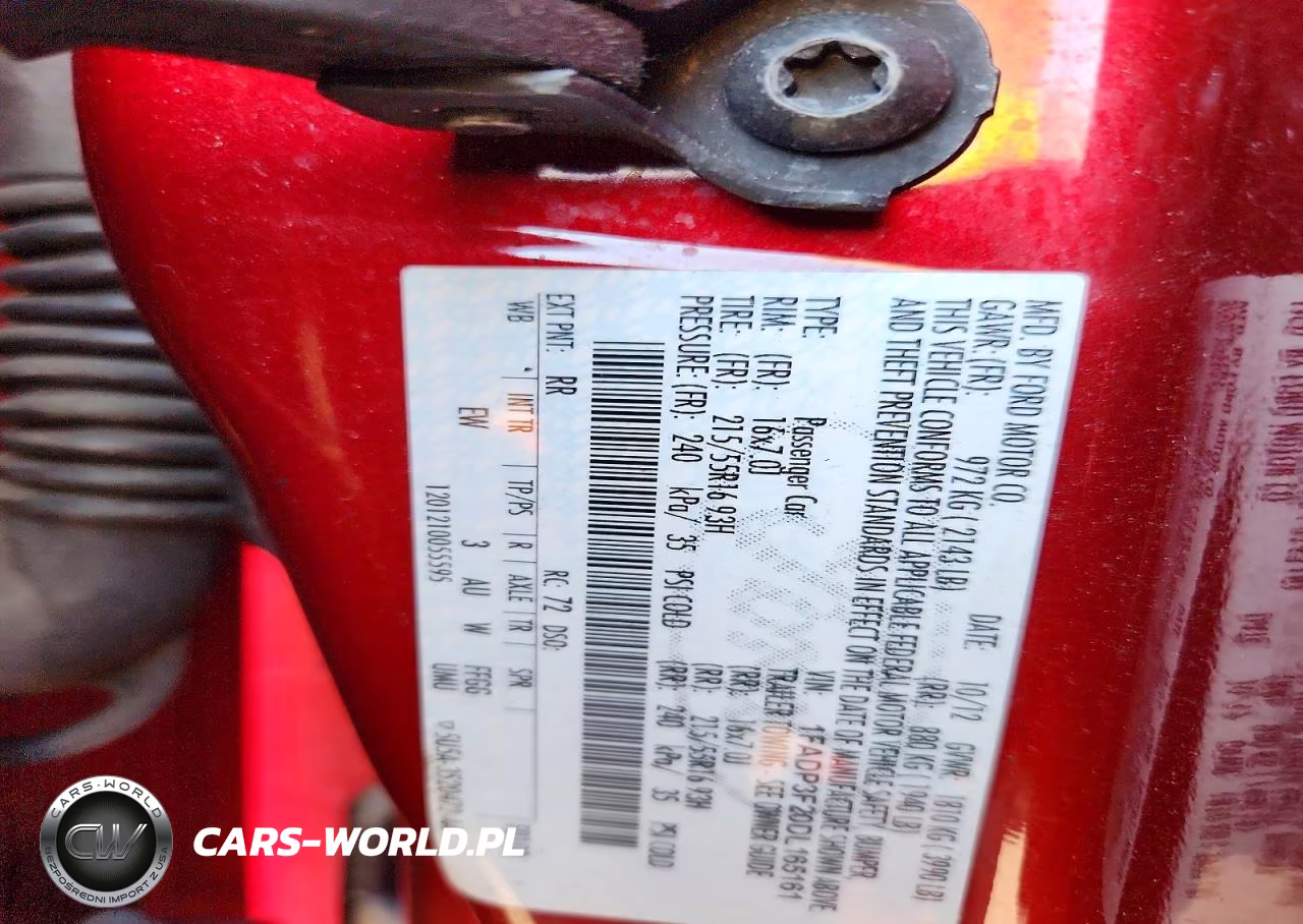 2013 Ford Focus Se VIN:1FADP3F20DL165161 - 12