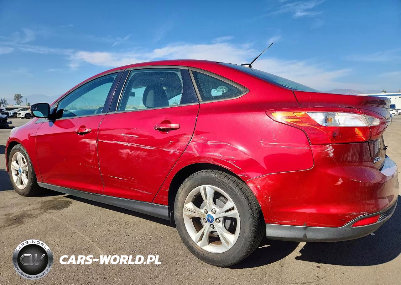 2013 Ford Focus Se VIN:1FADP3F20DL165161 - 2