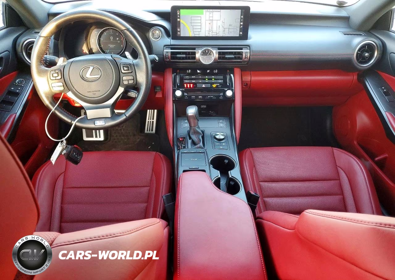 2022 Lexus Is 350 F Sport VIN:JTHSZ1B21N5053009 - 8