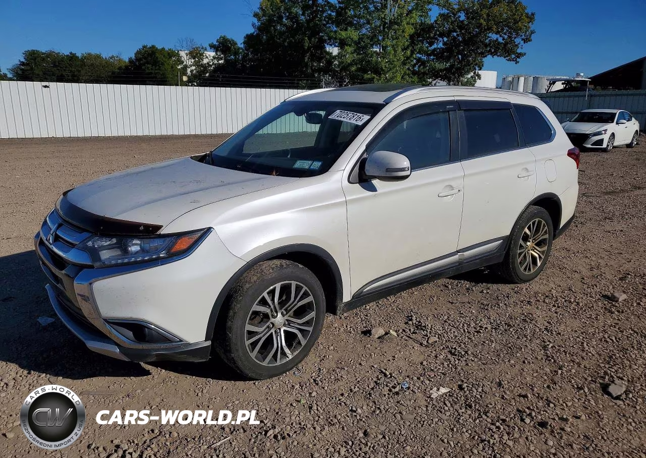 2017 Mitsubishi Outlander Se VIN:JA4AZ3A39HZ057593 - 1