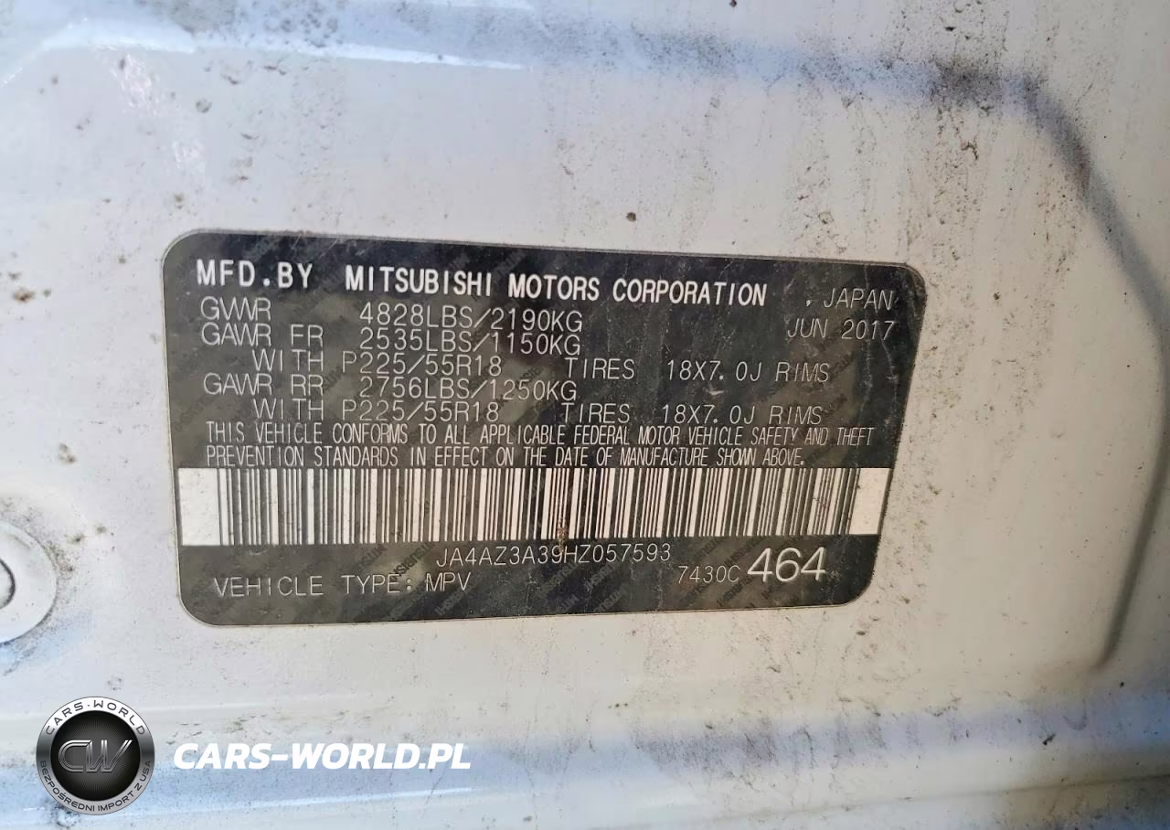 2017 Mitsubishi Outlander Se VIN:JA4AZ3A39HZ057593 - 14